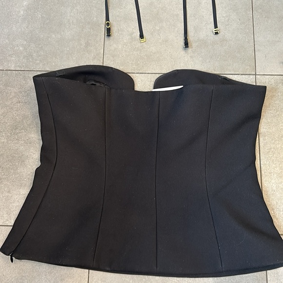 Nanushka Amy Top in Black - Picture 11 of 13